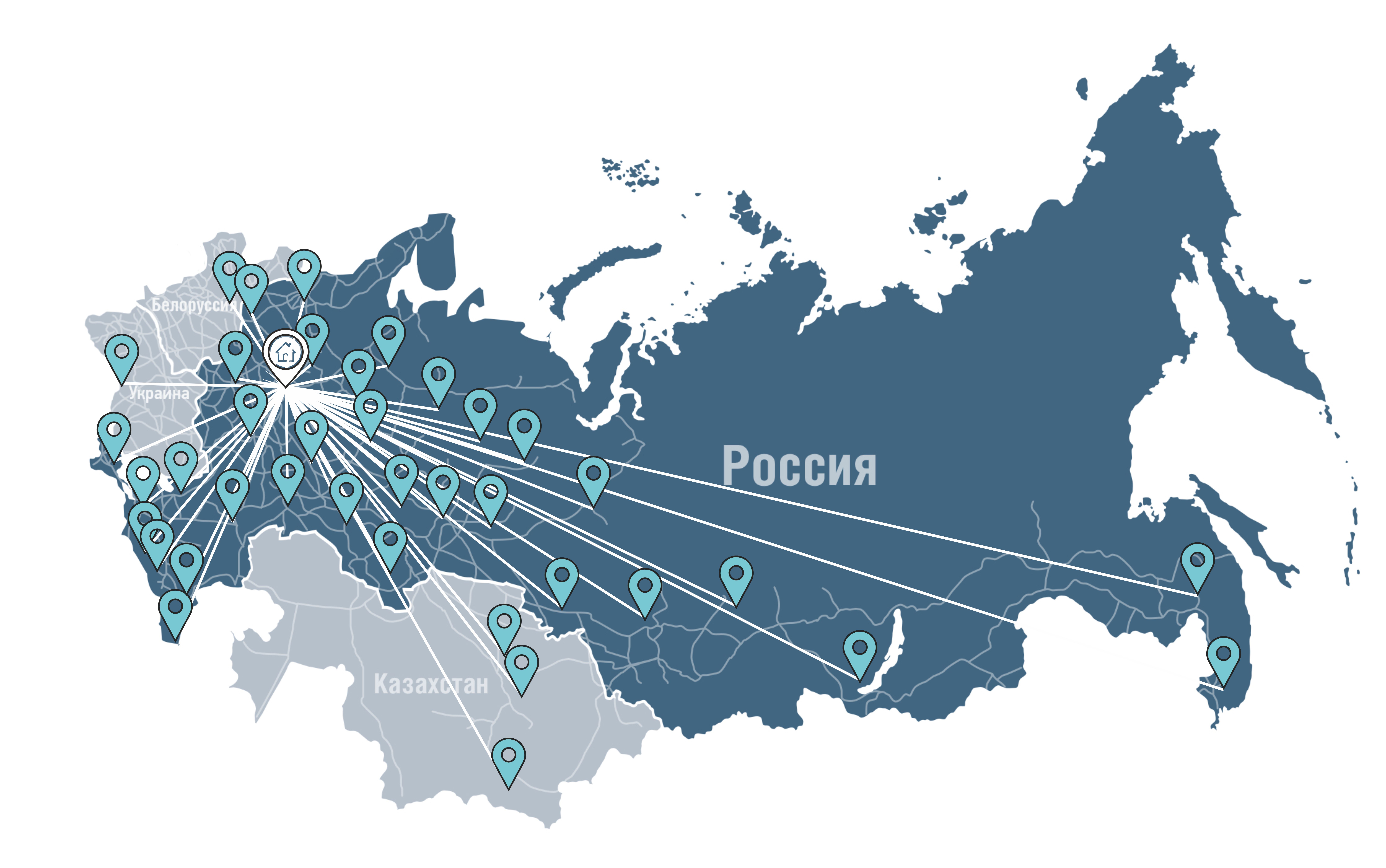 Карта доставки
